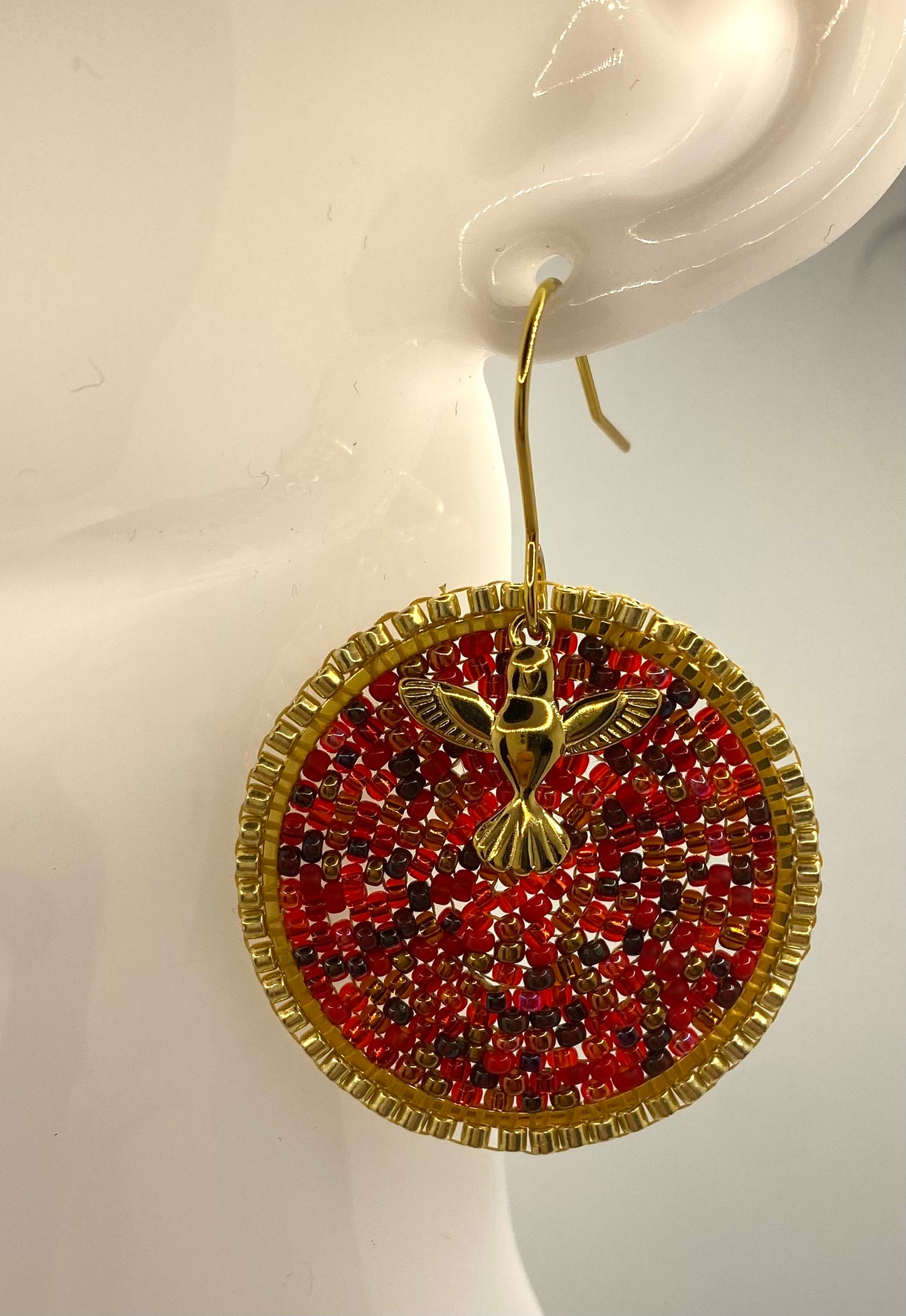 Boucles d'oreilles "Promenade aux Baux de Provence"