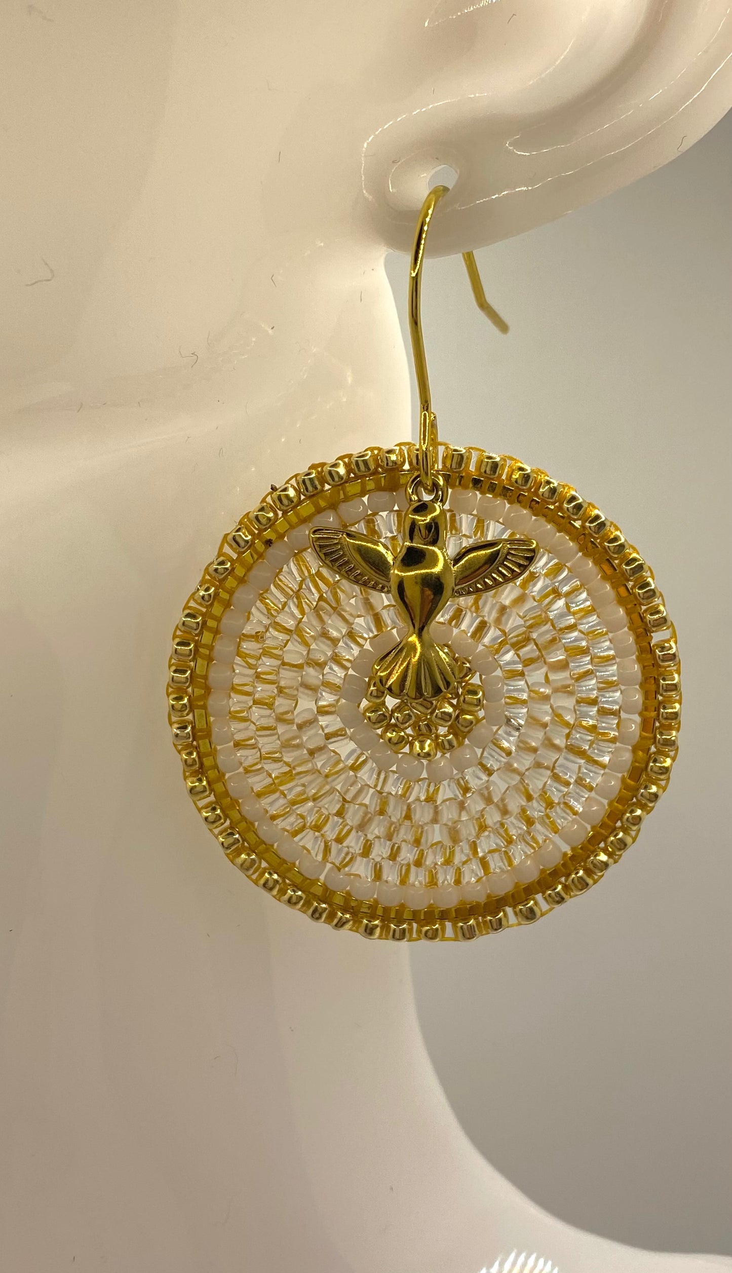 Boucles d'oreilles "Promenade aux Baux de Provence"