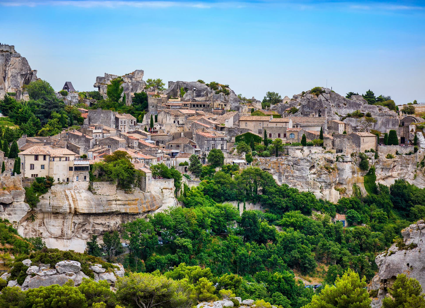 Boucles d'oreilles "Promenade aux Baux de Provence"