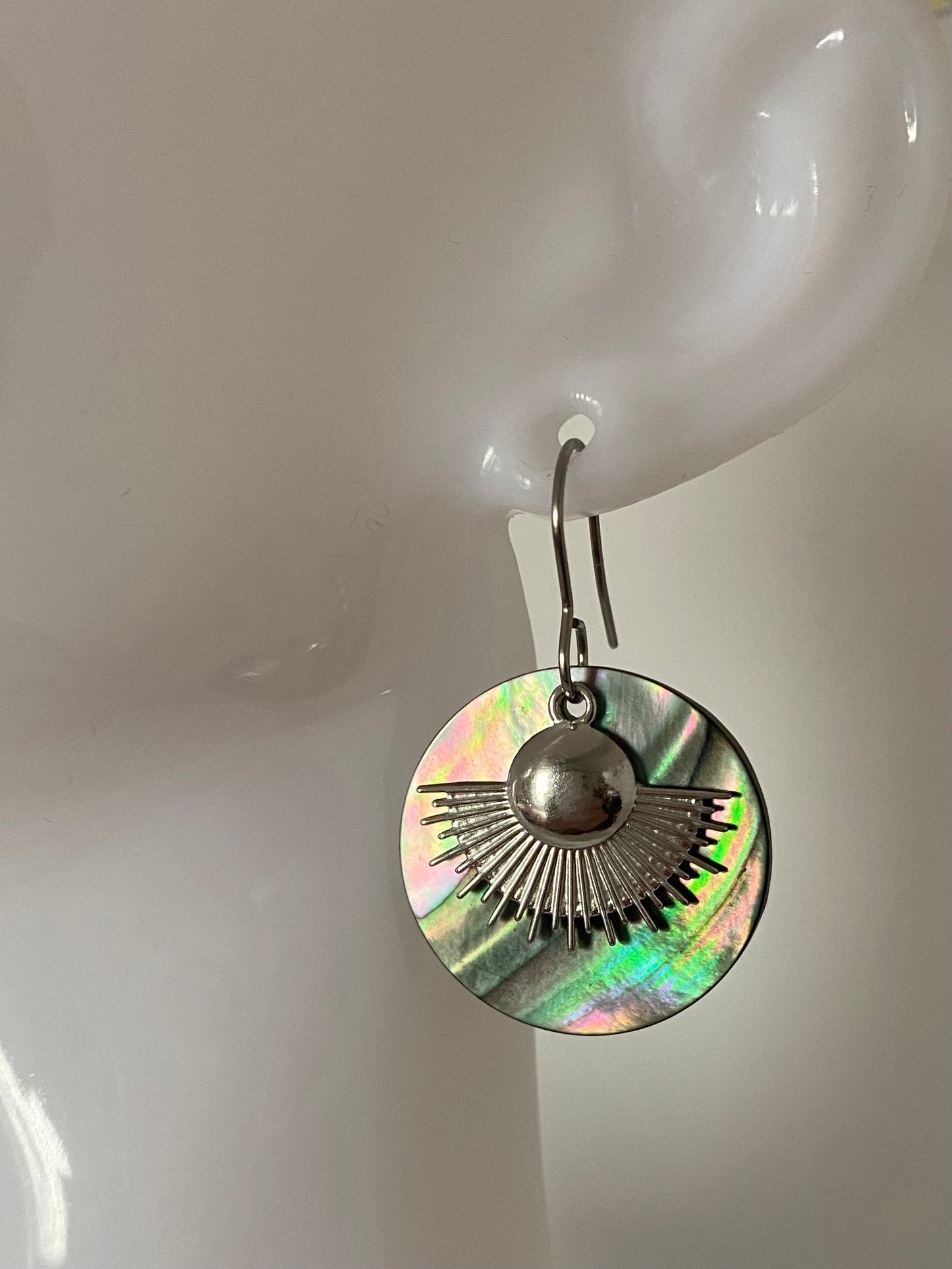 Boucles d’oreilles « Sur le port de Bandol »