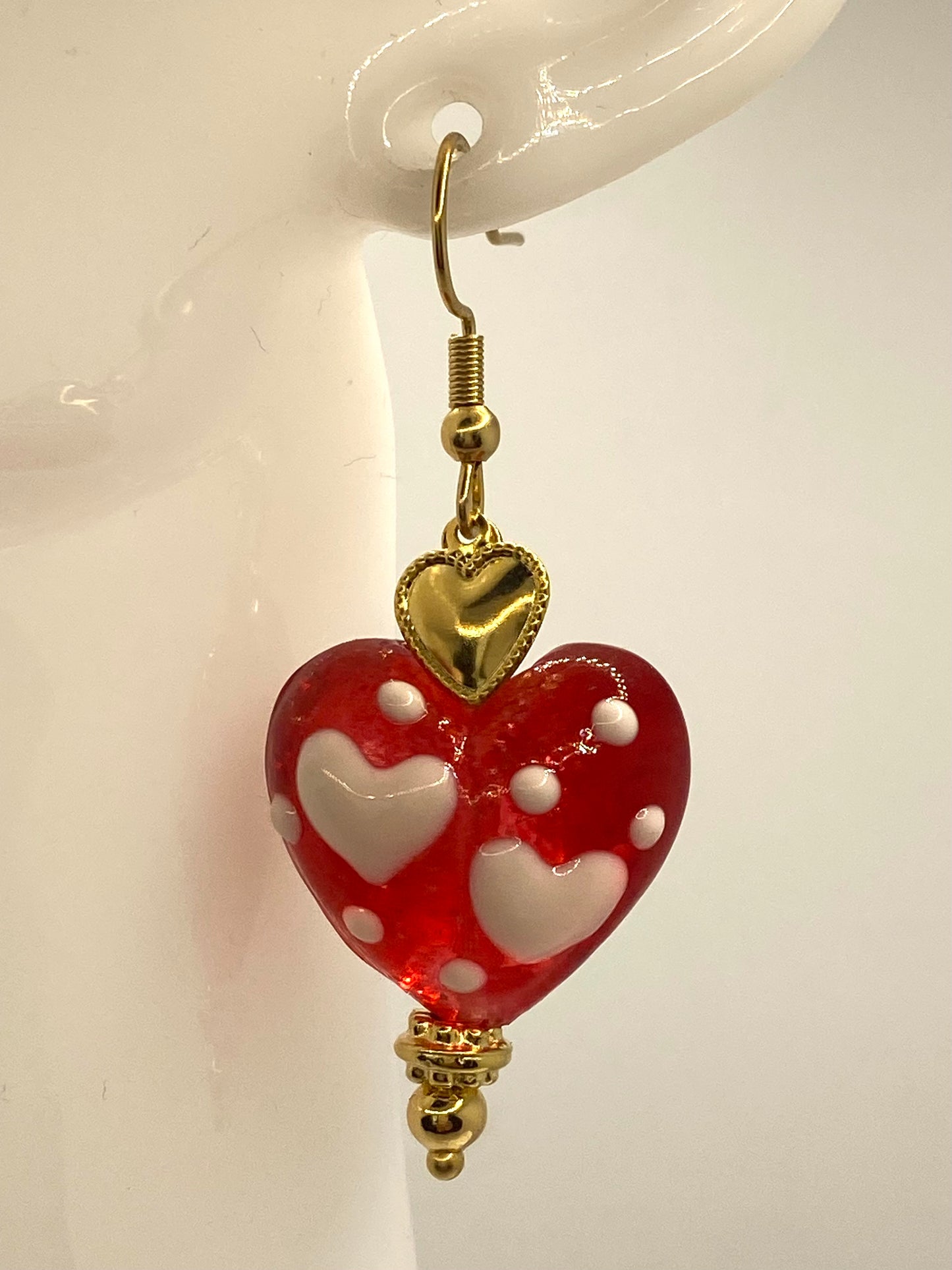 Boucles d'oreilles "Coup de coeur à Biot"