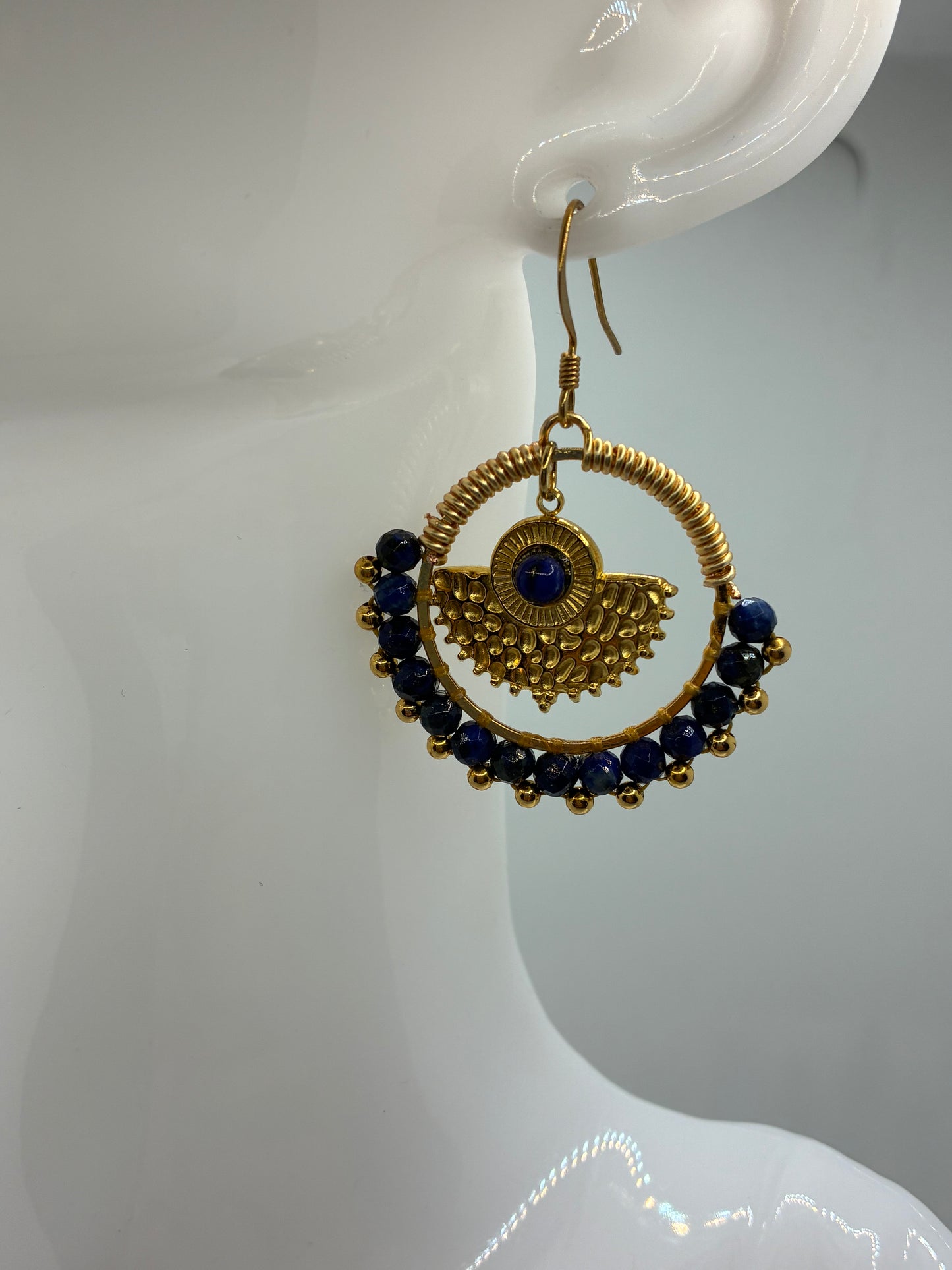 Boucles d'oreilles "Par monts et par vaux"