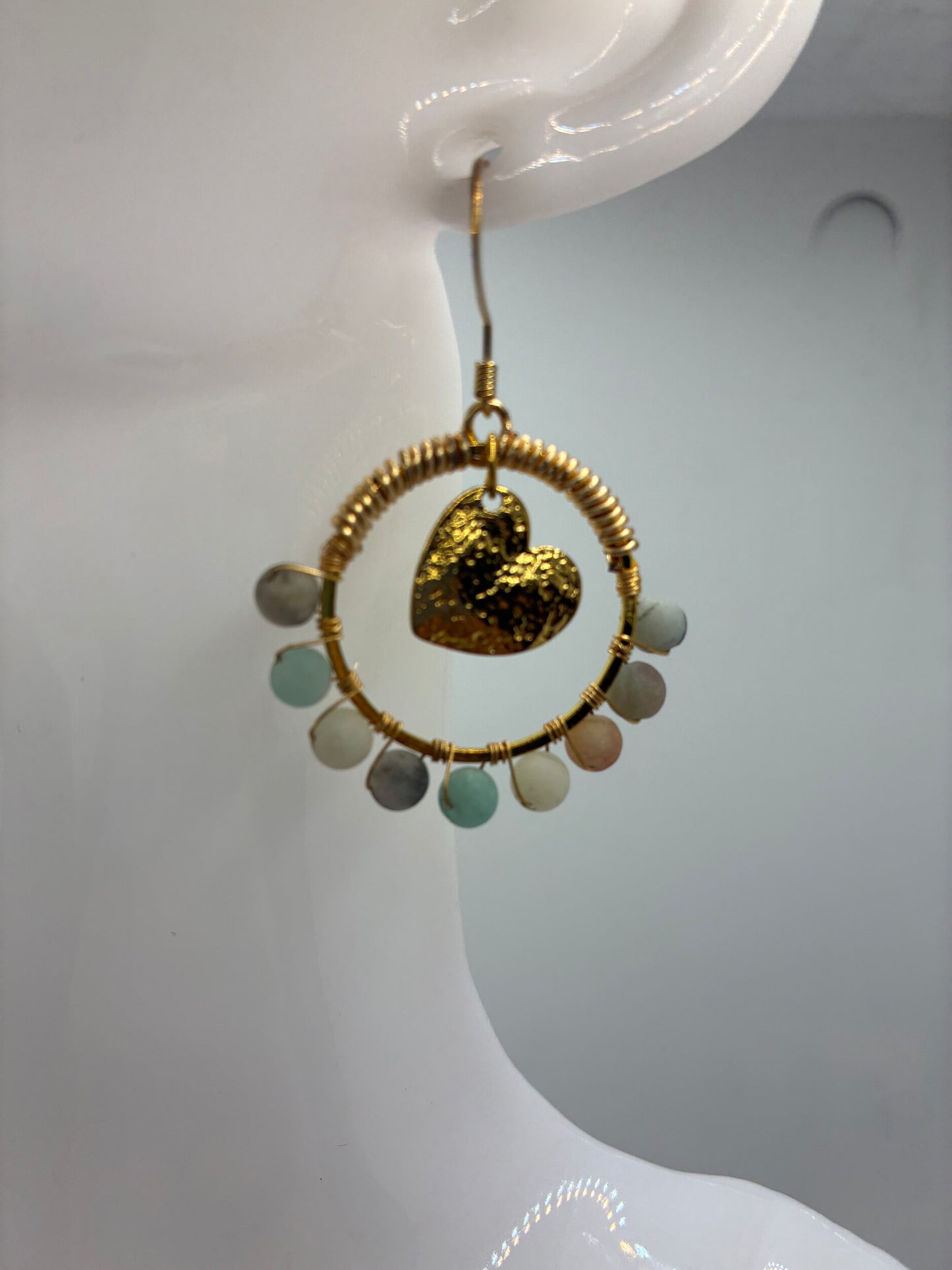 Boucles d'oreilles "Par monts et par vaux"