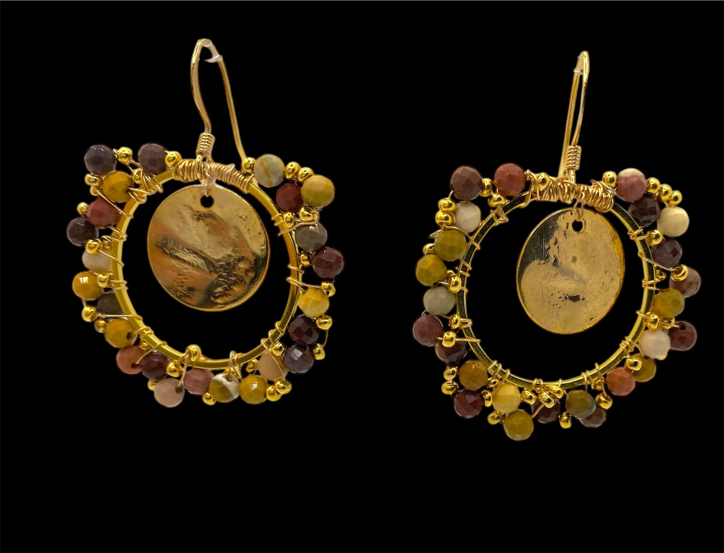 Boucles d'oreilles "Par monts et par vaux"