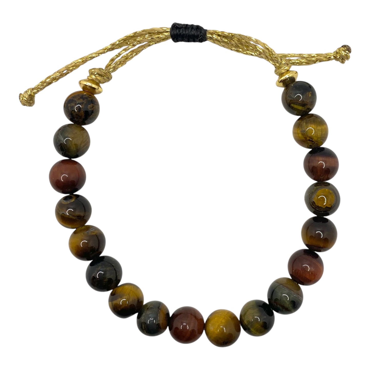 Bracelet homme - Oeil de Tigre, Acier