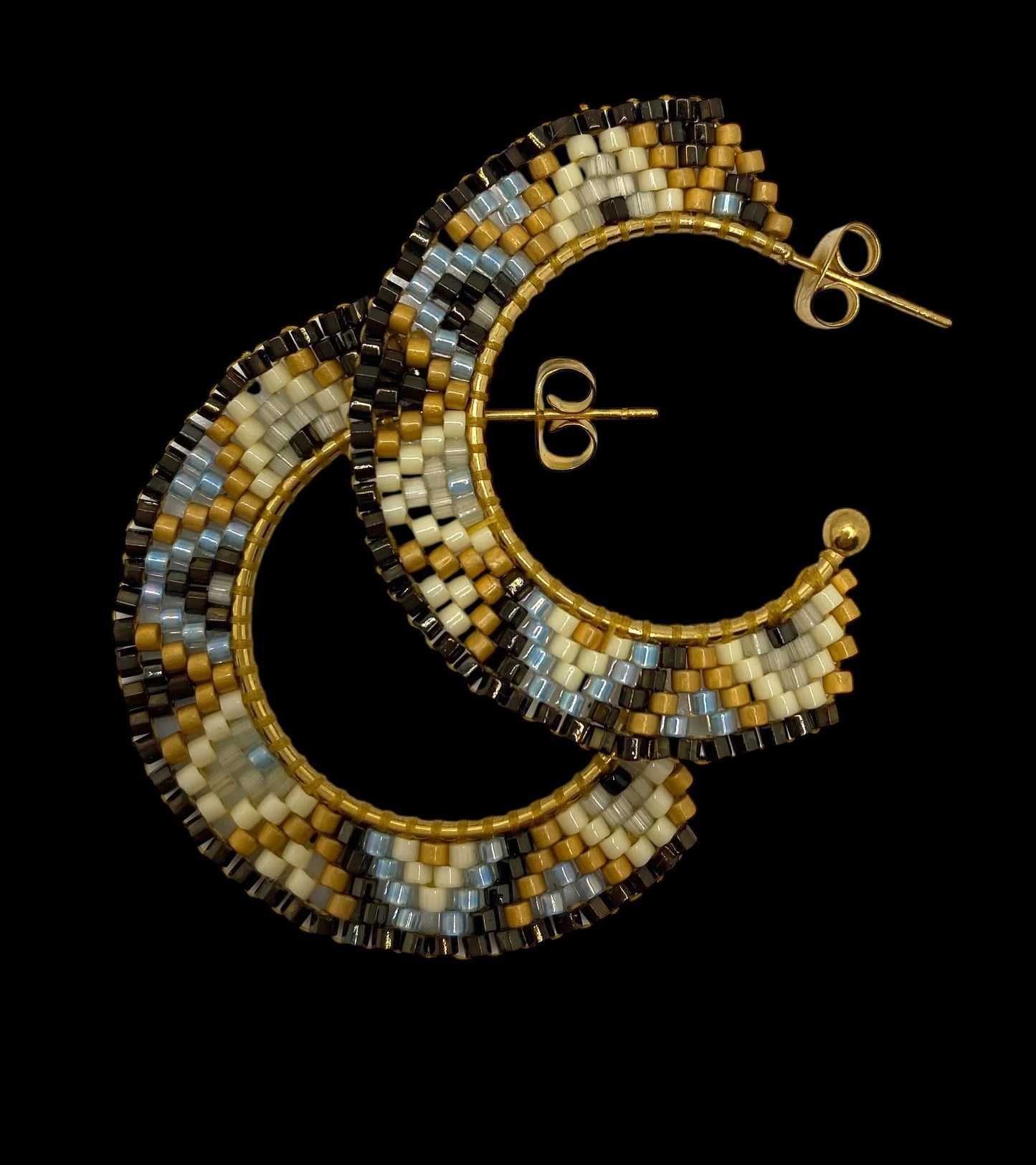 Boucles d'oreilles "Par monts et par vaux"