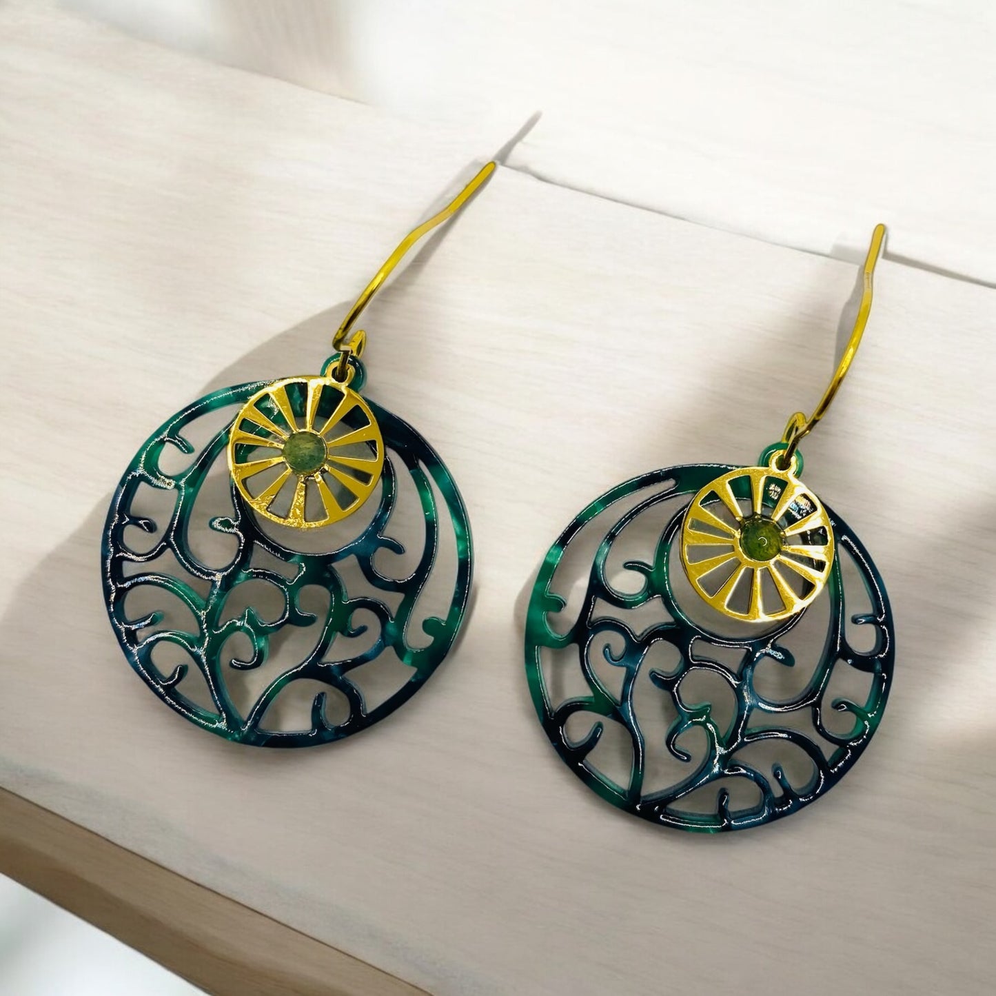 Boucles d'oreille "Frioul"