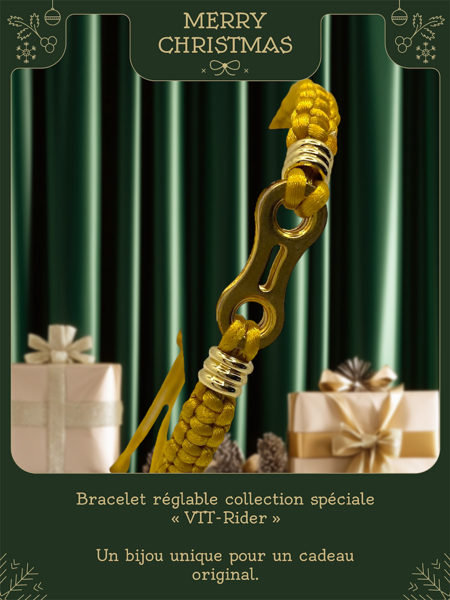 Bracelet femme "VTT Rider"