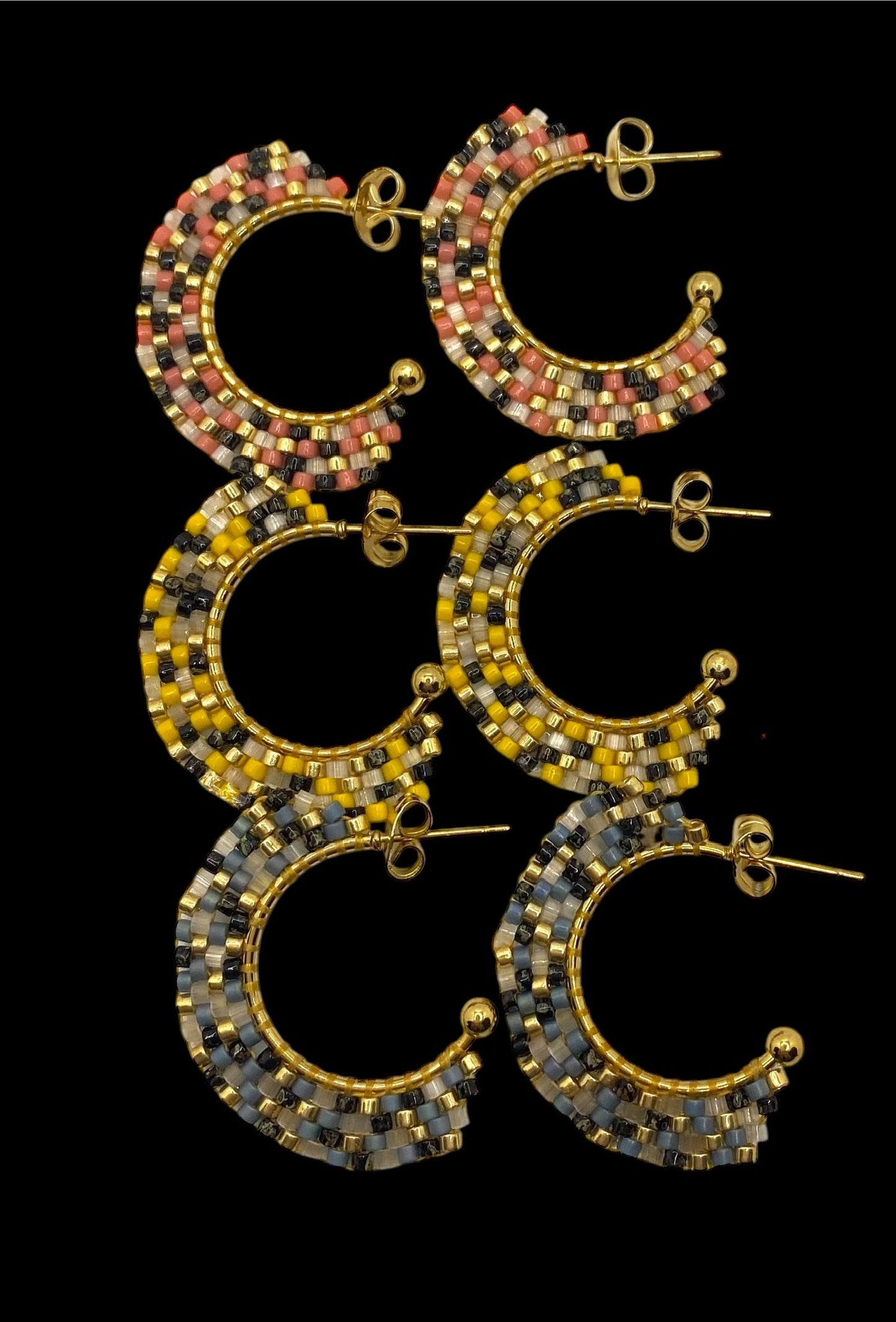 Boucles d'oreilles "Par monts et par vaux"