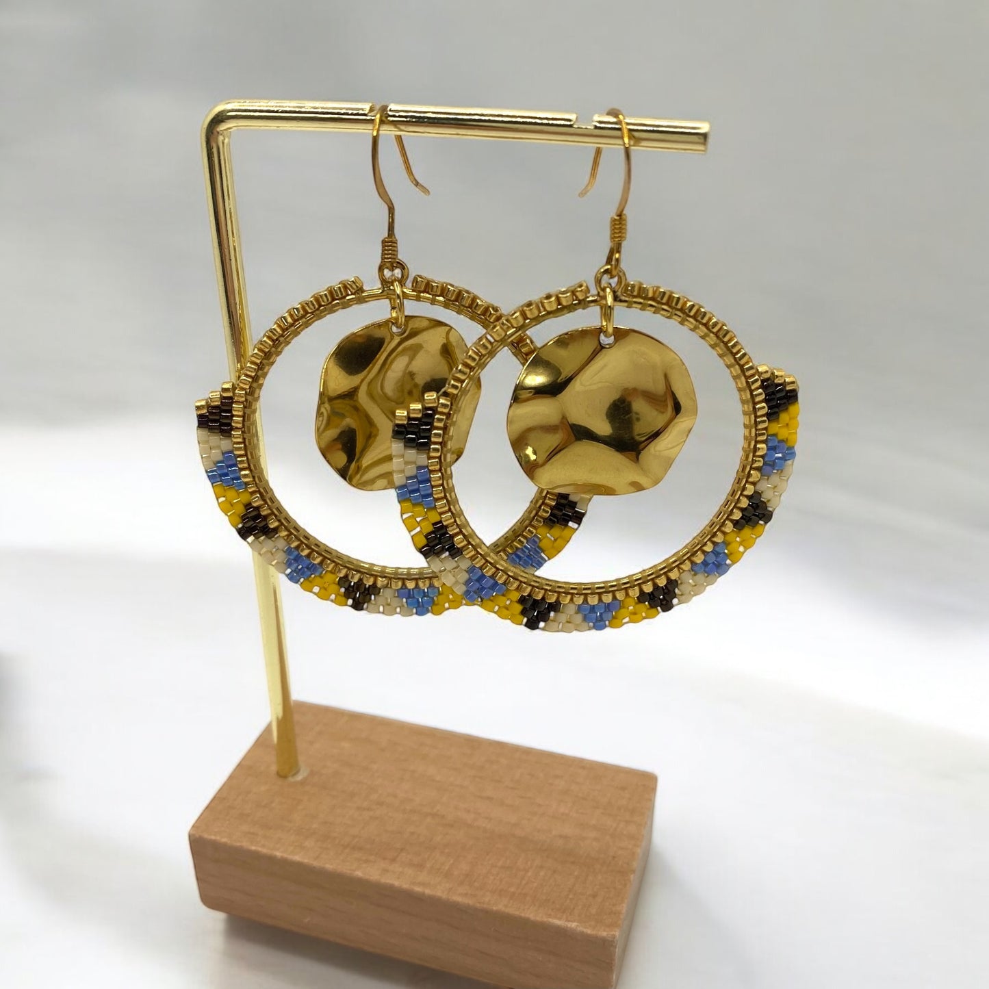 Boucles "Sous le soleil de Saint Tropez"