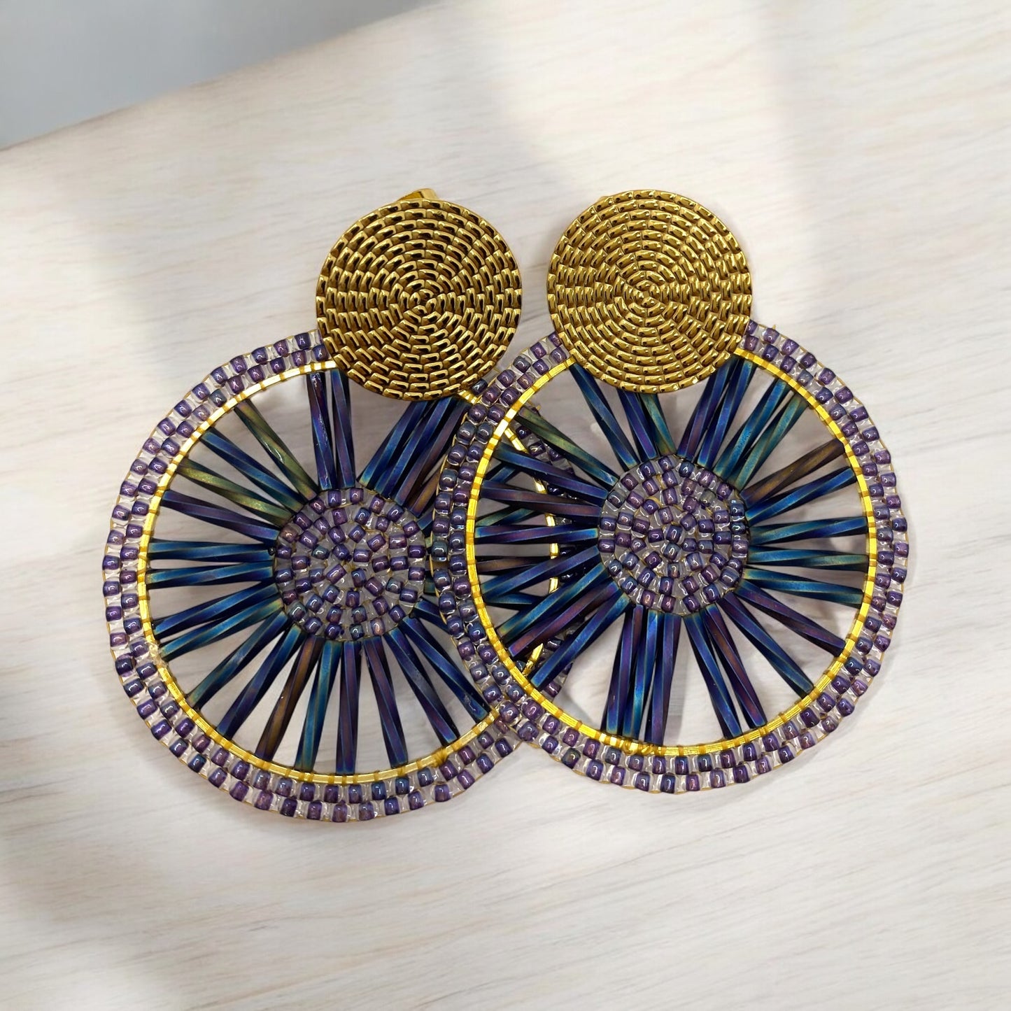 Boucles d'oreilles "So NICE sur la Promenade"