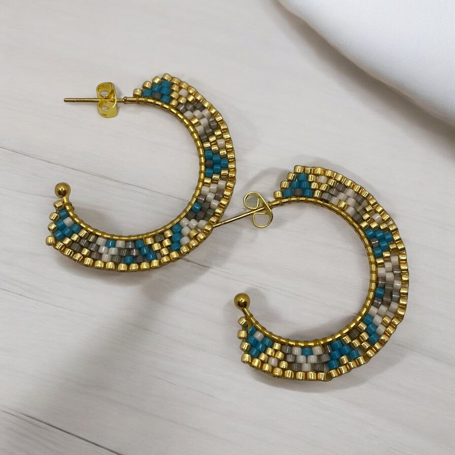 Boucles d'oreilles "Par monts et par vaux"