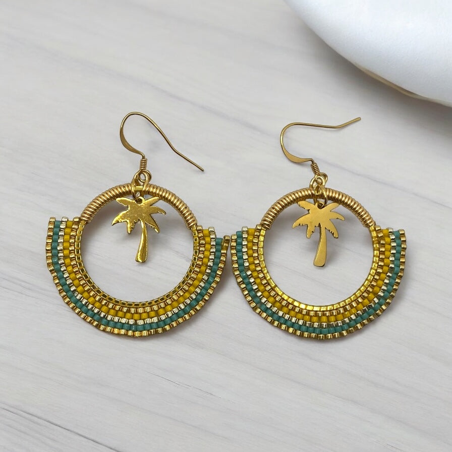 Boucles d'oreilles "Par monts et par vaux"