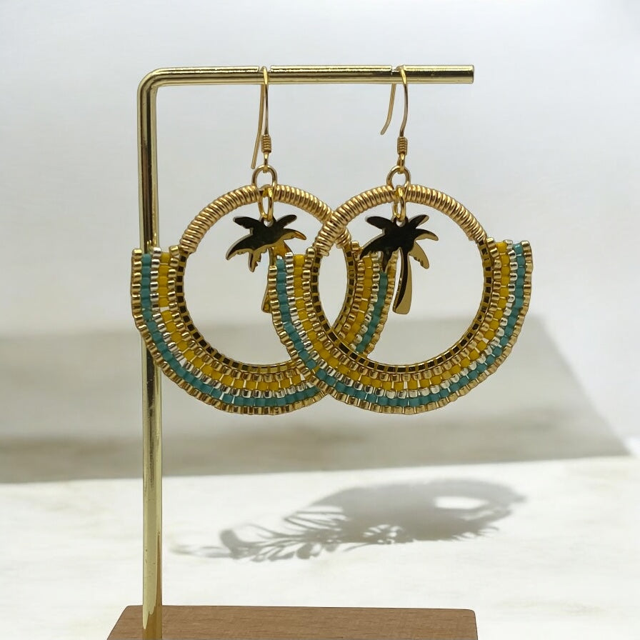 Boucles d'oreilles "Par monts et par vaux"