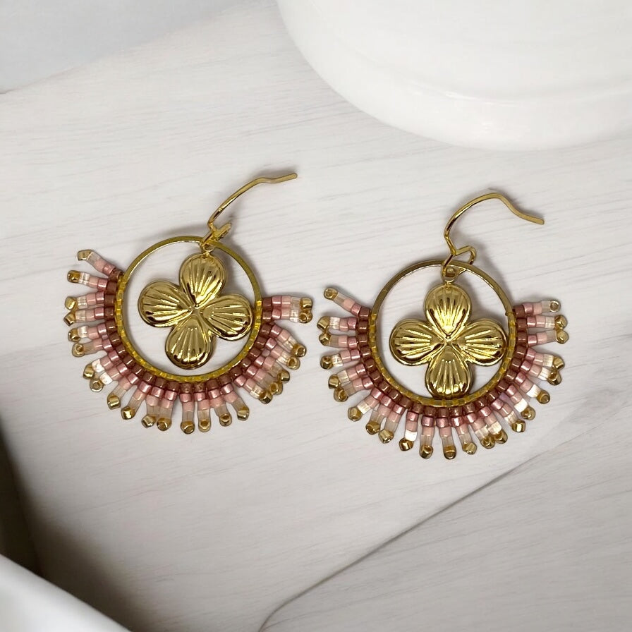 Boucles d'oreilles "Belles de Maussane"