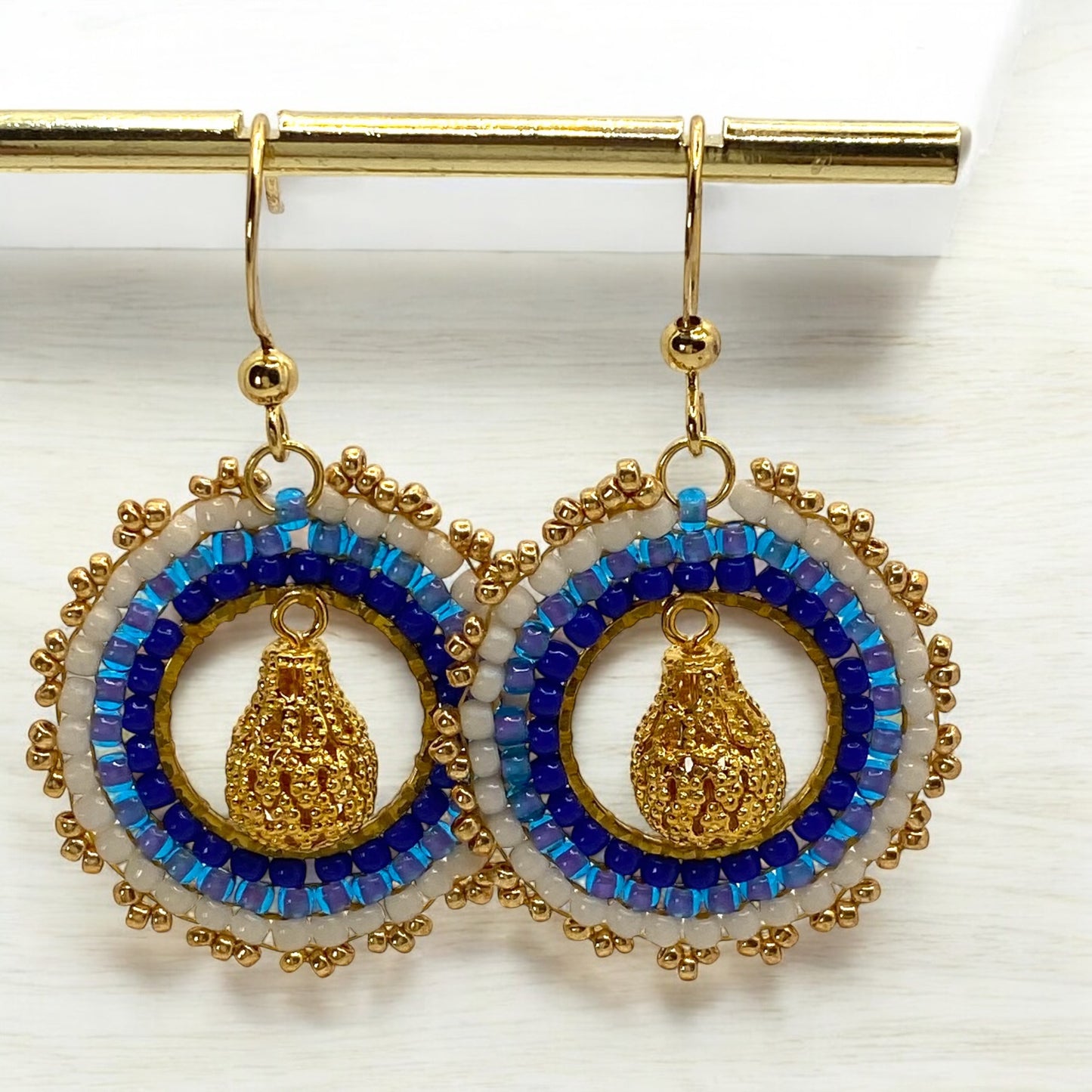 Boucles d'oreilles "Par monts et par vaux"