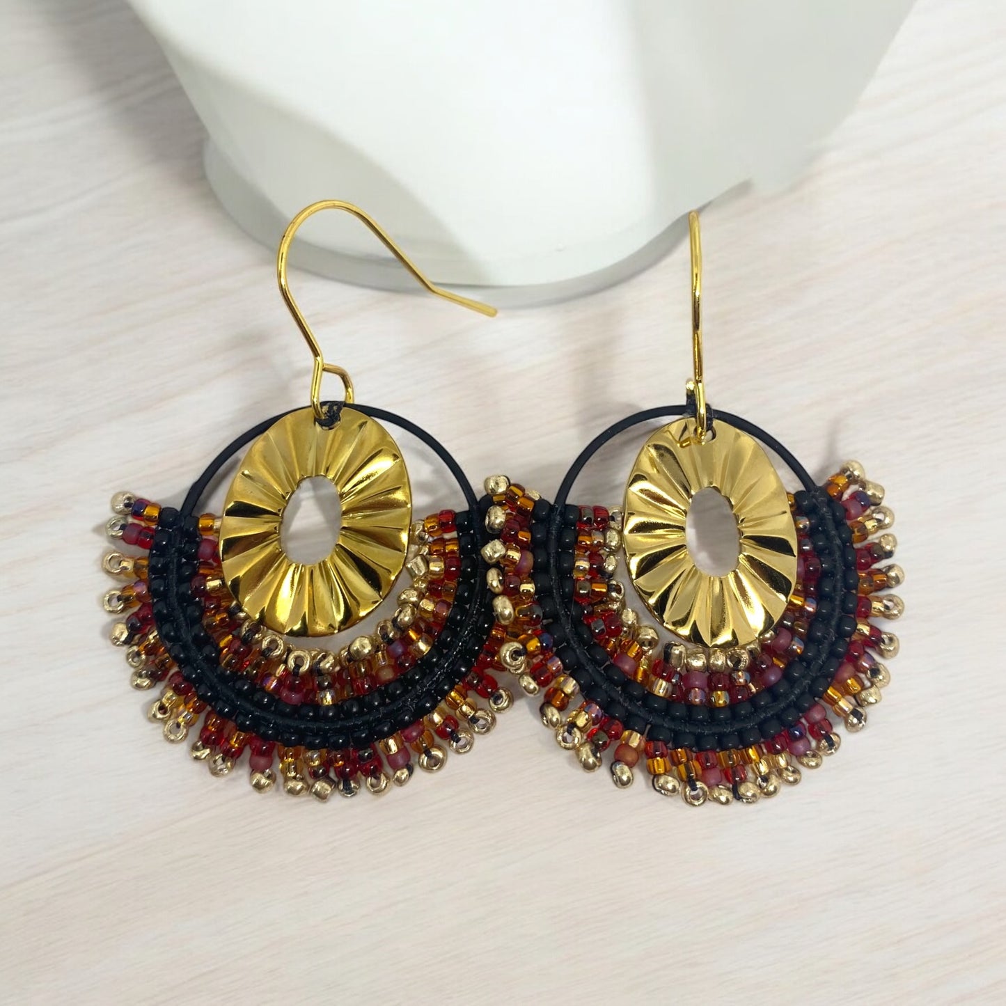 Boucles d'oreilles "Par monts et par vaux"