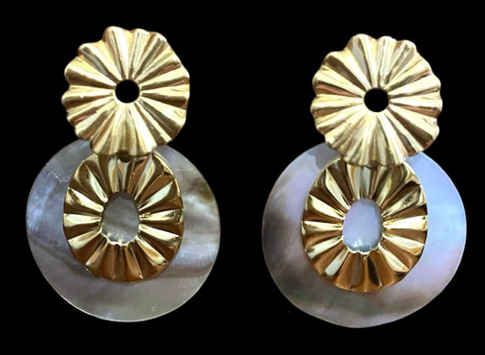Boucles d’oreilles « Sur le port de Bandol »