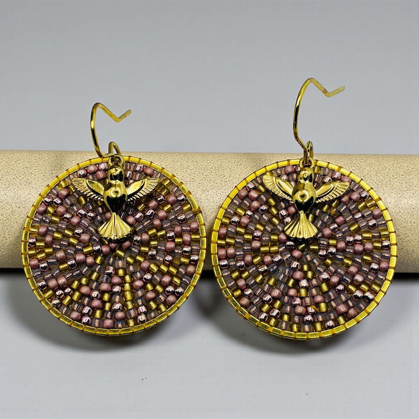 Boucles d'oreilles "Promenade aux Baux de Provence"