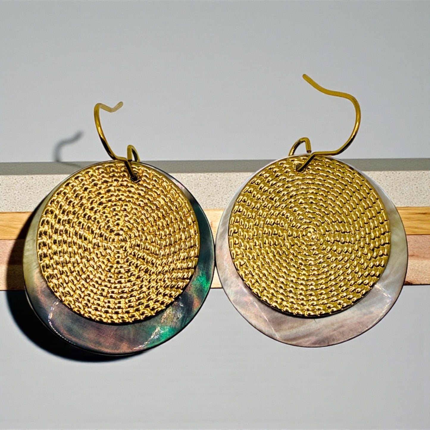 Boucles d’oreilles « Sur le port de Bandol »