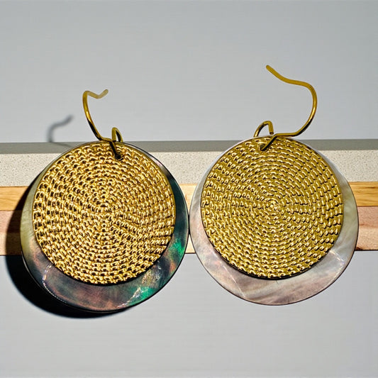 Boucles d’oreilles « Sur le port de Bandol »