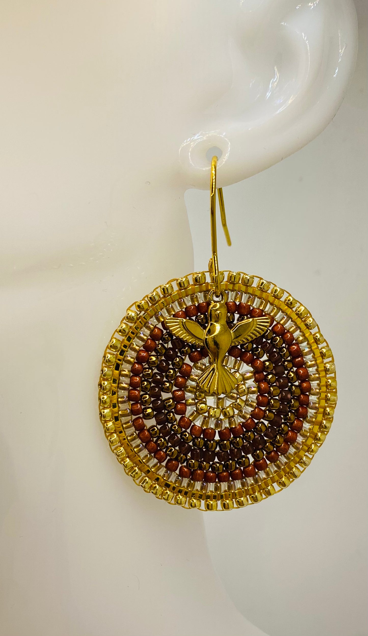 Boucles d'oreilles "Promenade aux Baux de Provence"