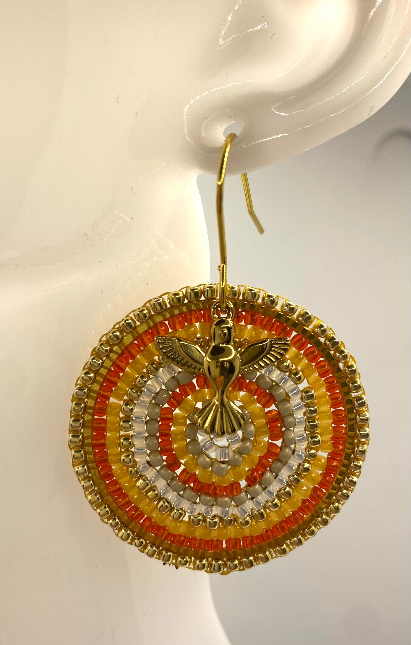 Boucles d'oreilles "Promenade aux Baux de Provence"