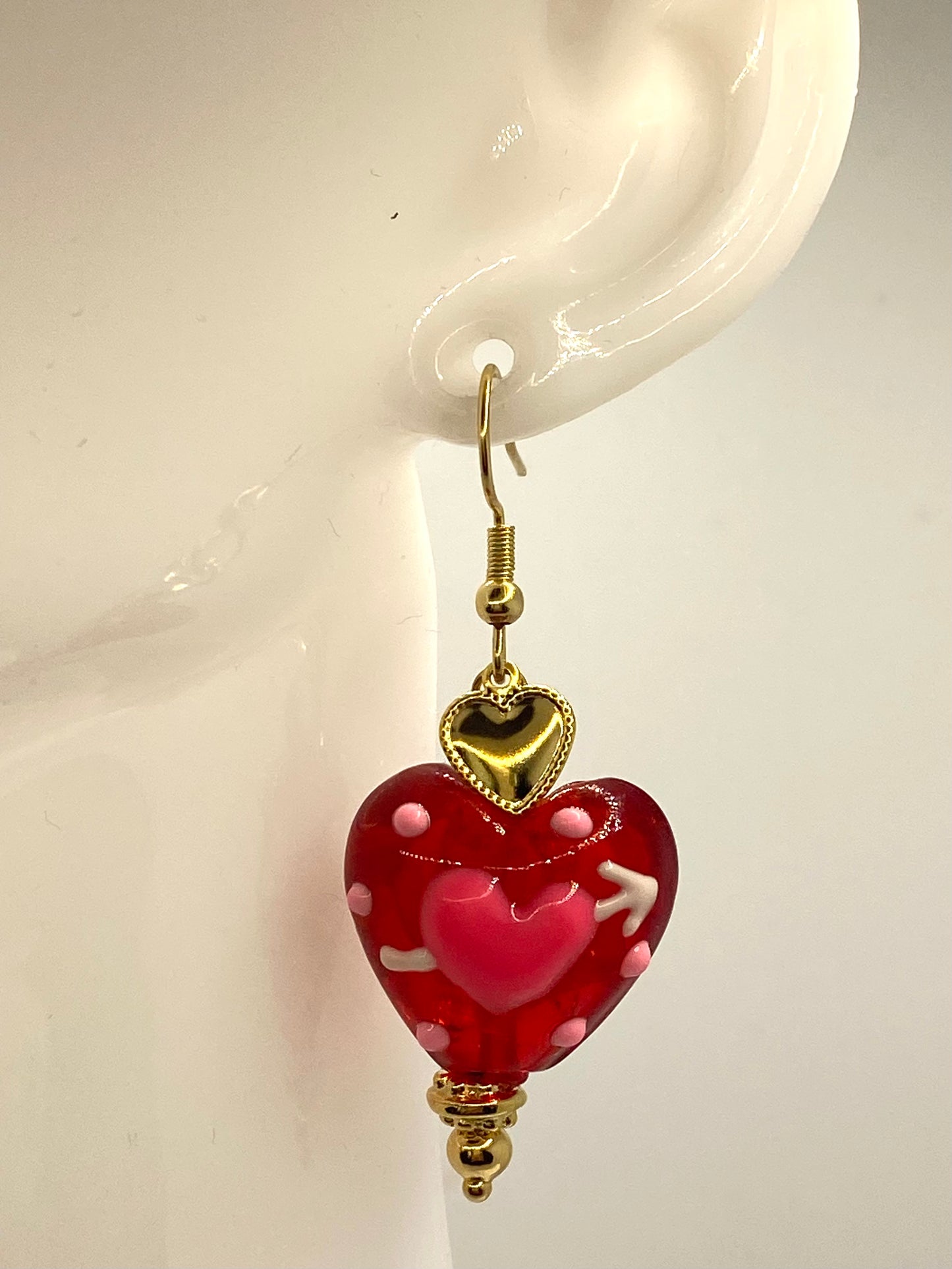 Boucles d'oreilles "Coup de coeur à Biot"