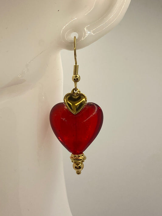 Boucles d'oreilles "Coup de coeur à Biot"