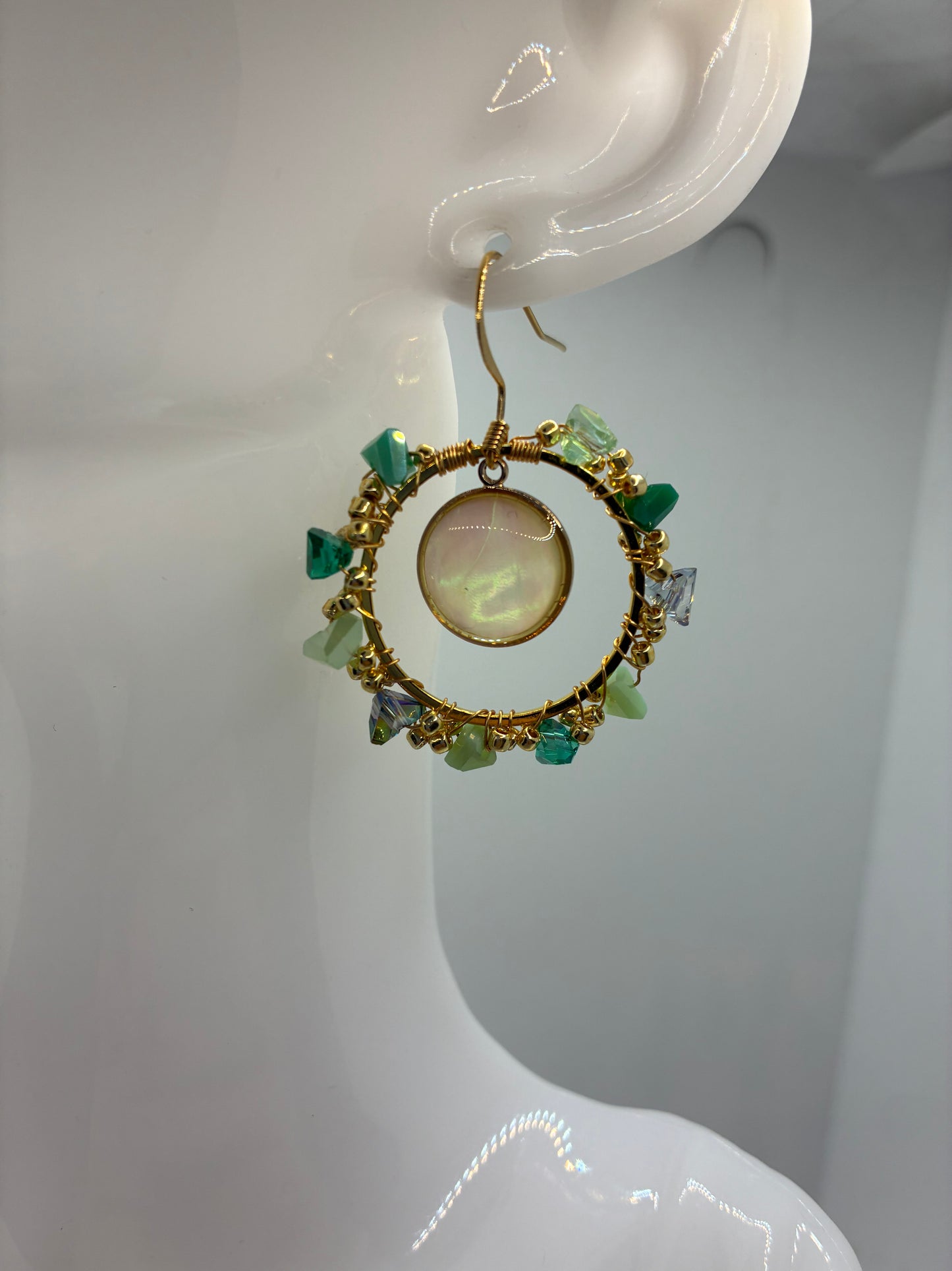 Boucles d'oreilles "Par monts et par vaux"