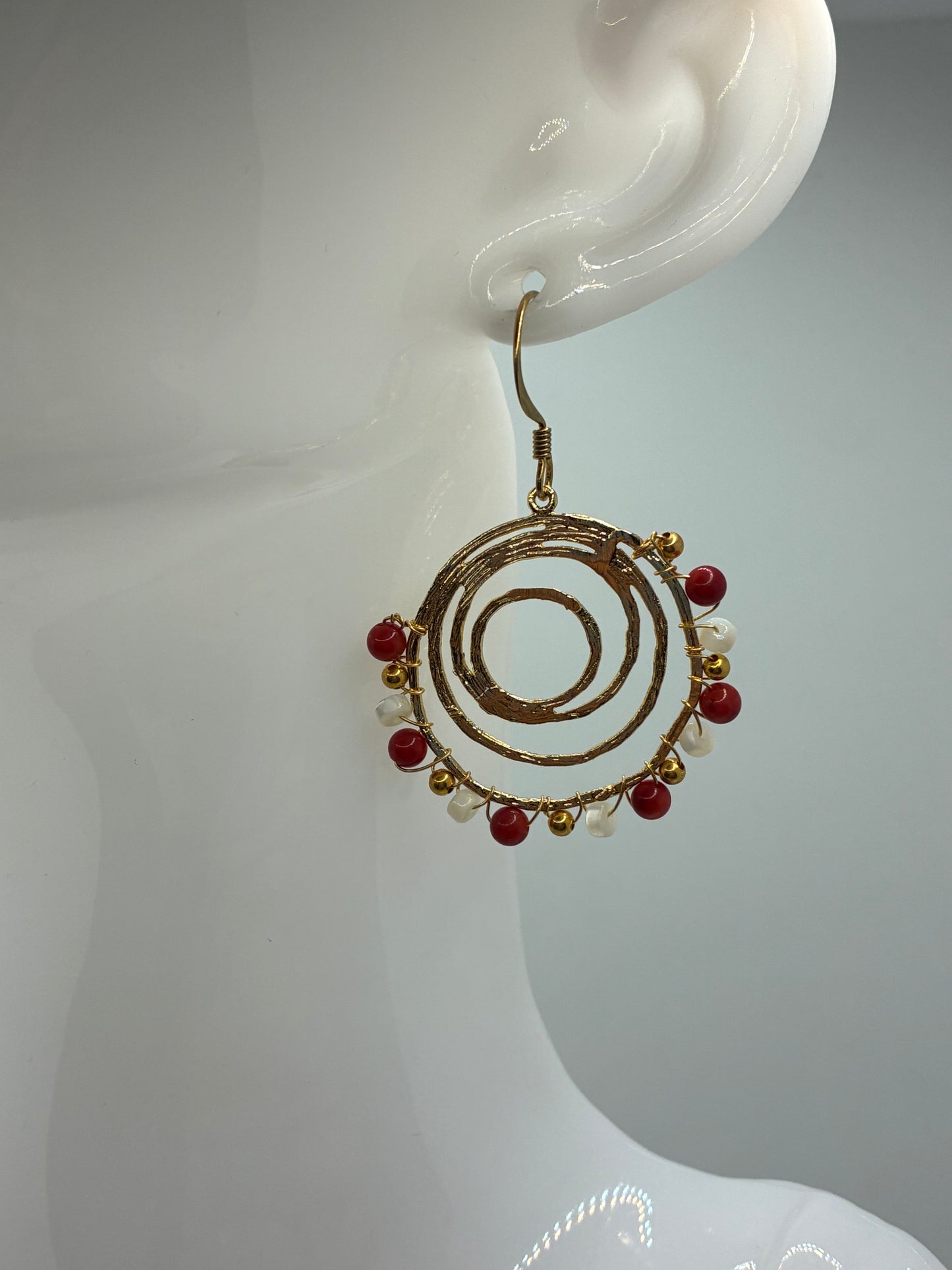 Boucles d'oreilles "Par monts et par vaux"