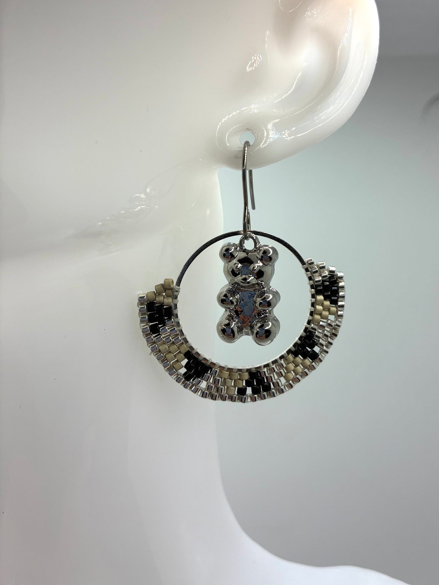 Boucles d'oreilles "Visite à Uzès"