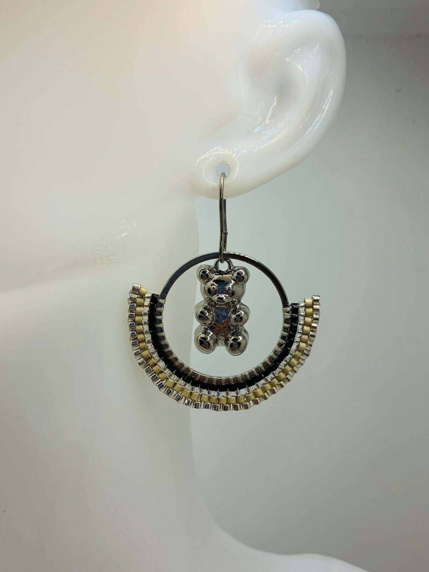 Boucles d'oreilles "Visite à Uzès"