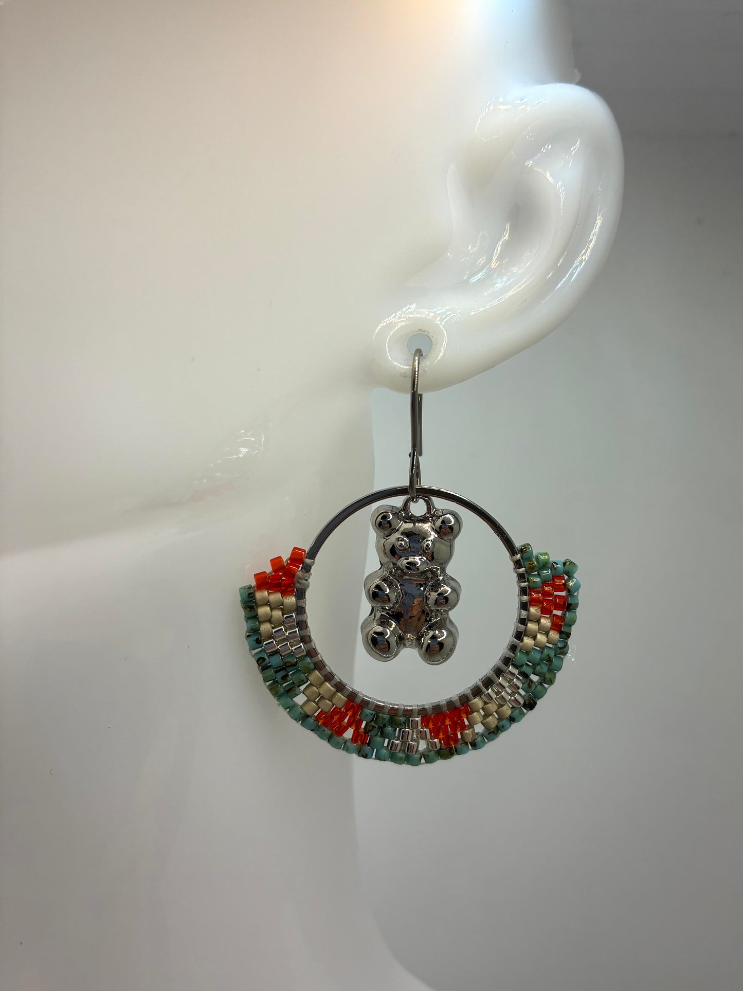 Boucles d'oreilles "Visite à Uzès"