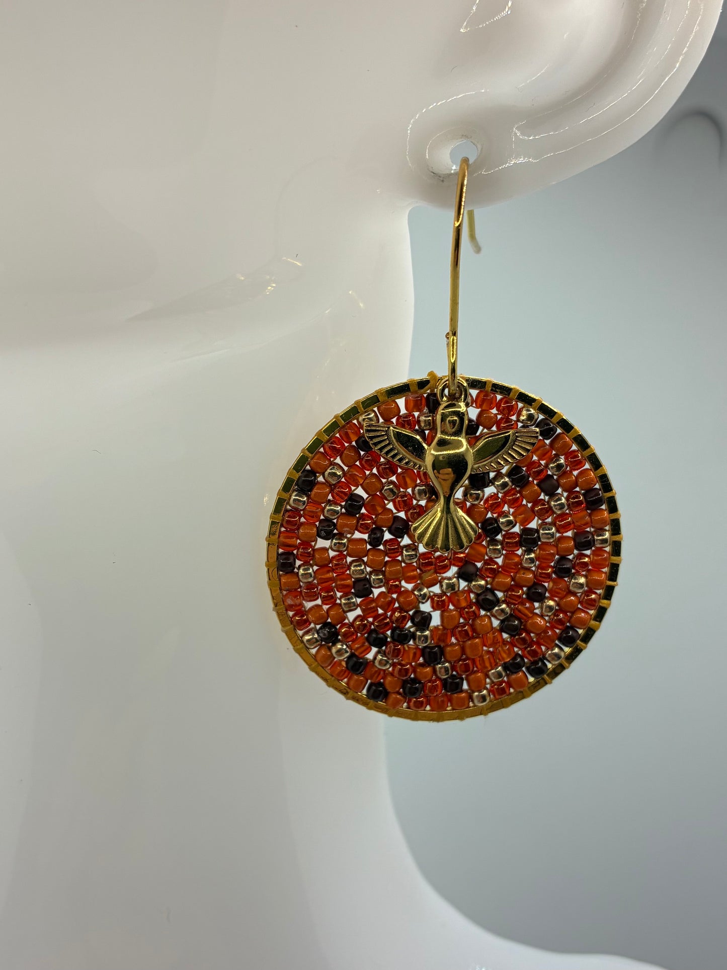 Boucles d'oreilles "Promenade aux Baux de Provence"