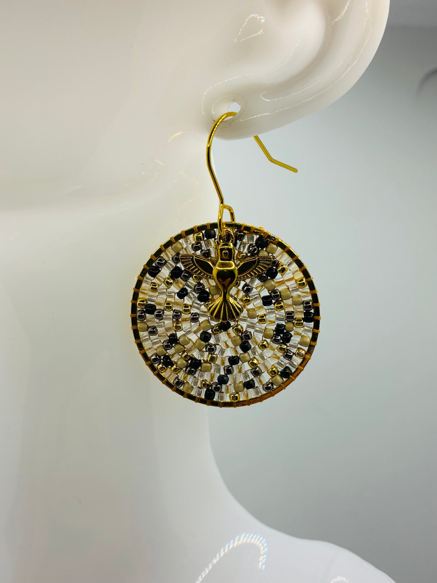 Boucles d'oreilles "Promenade aux Baux de Provence"