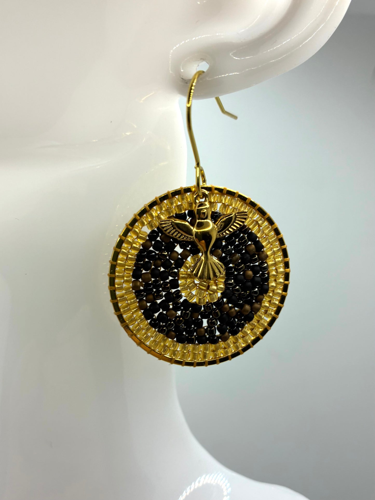 Boucles d'oreilles "Promenade aux Baux de Provence"