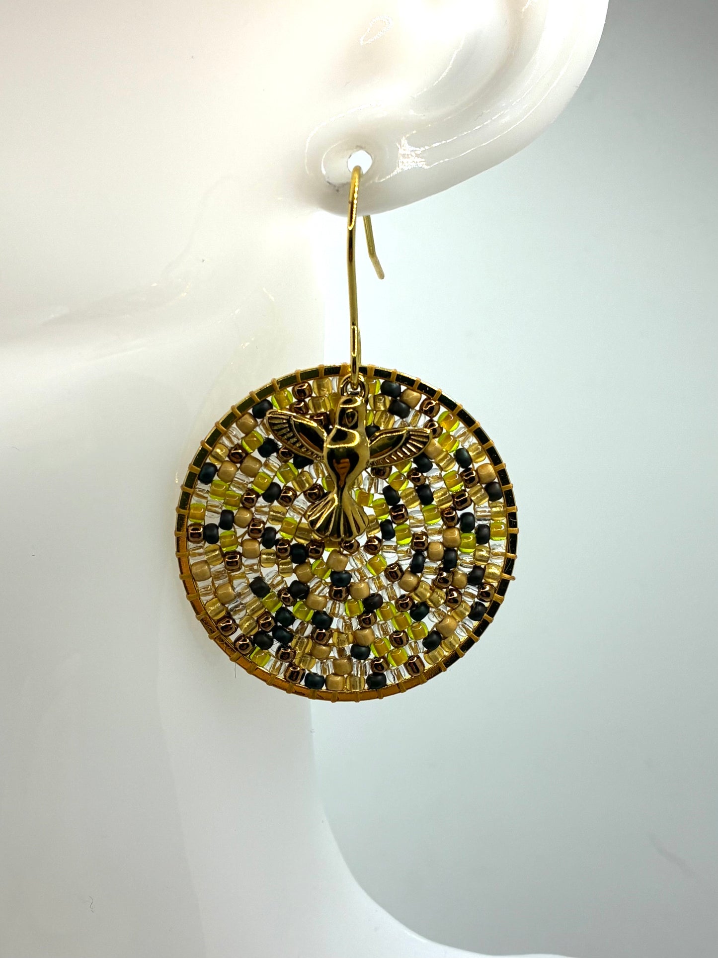 Boucles d'oreilles "Promenade aux Baux de Provence"