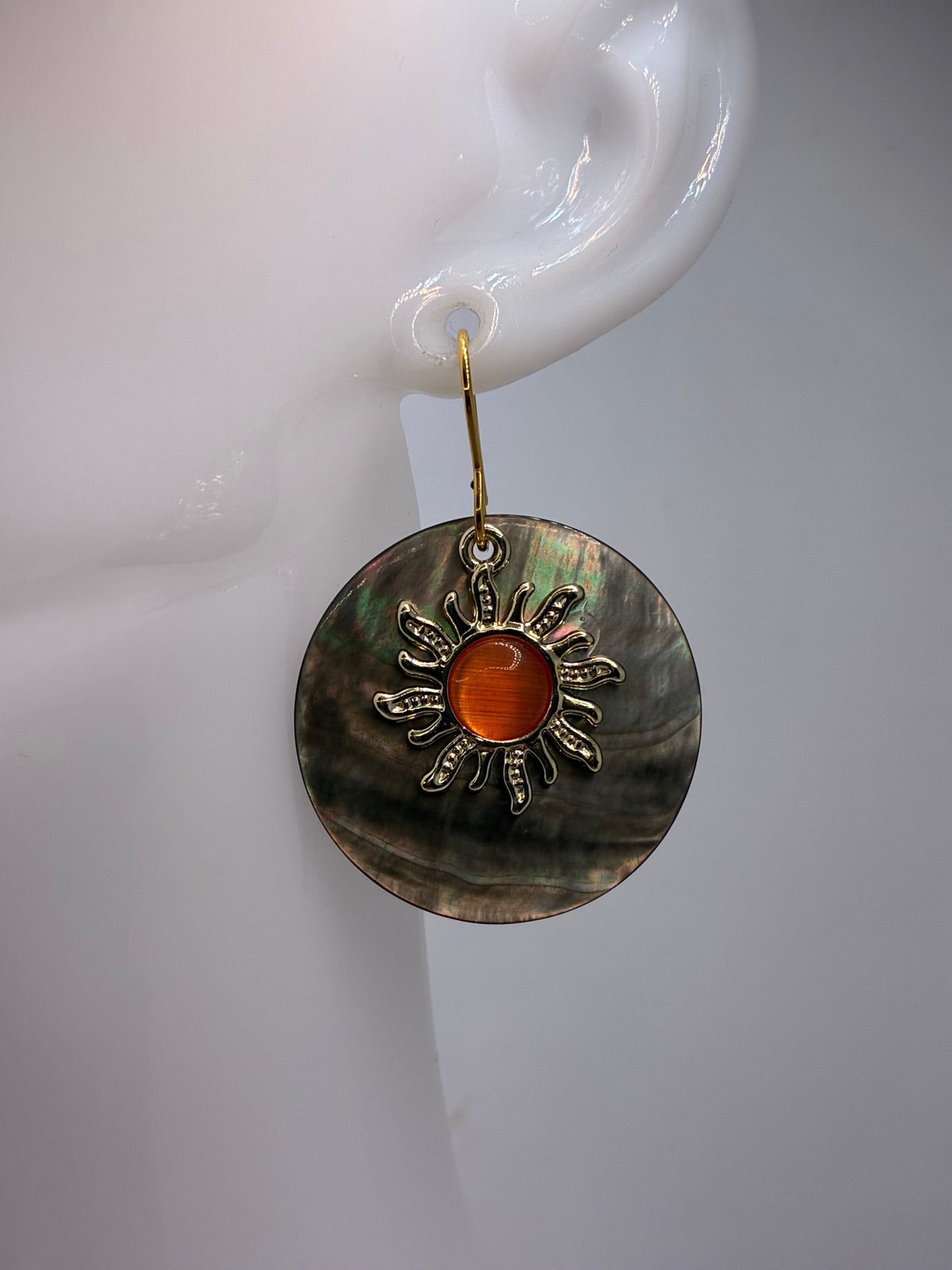 Boucles d’oreilles « Sur le port de Bandol »