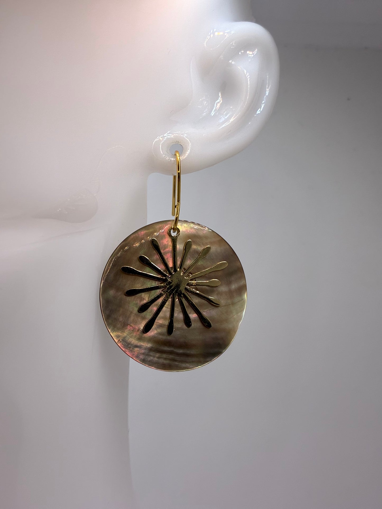 Boucles d’oreilles « Sur le port de Bandol »