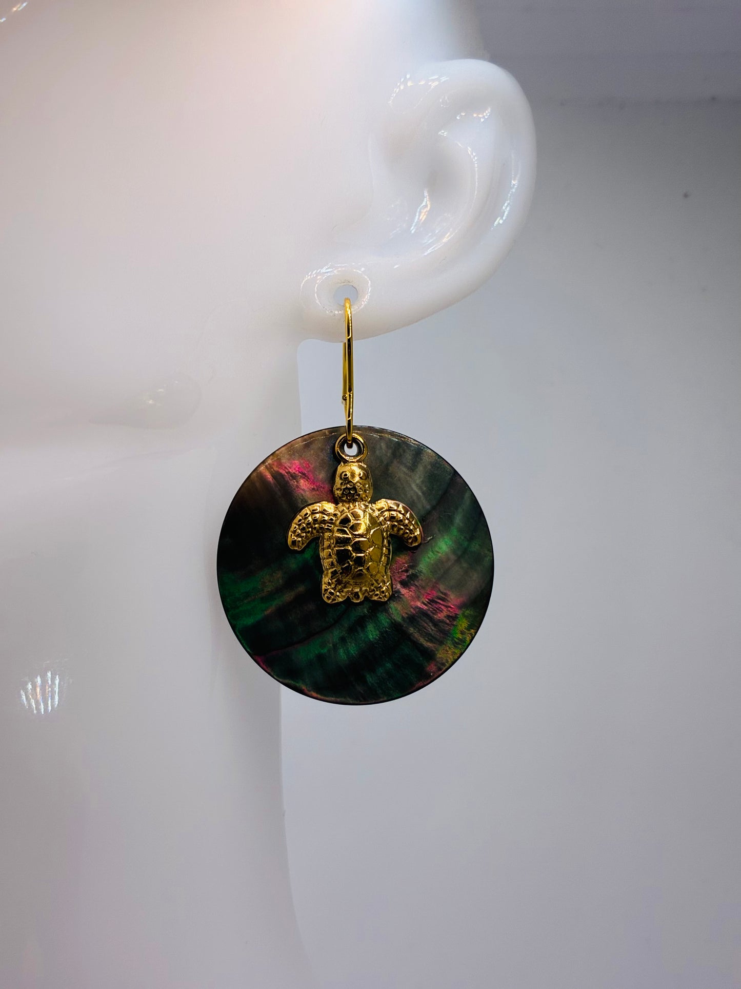 Boucles d’oreilles « Sur le port de Bandol »