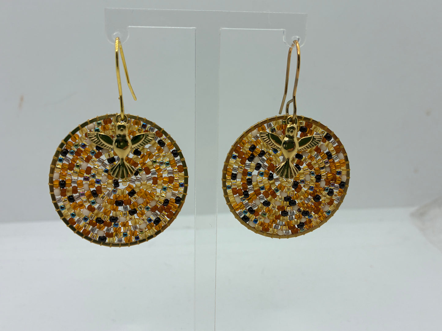 Boucles d'oreilles "Promenade aux Baux de Provence"