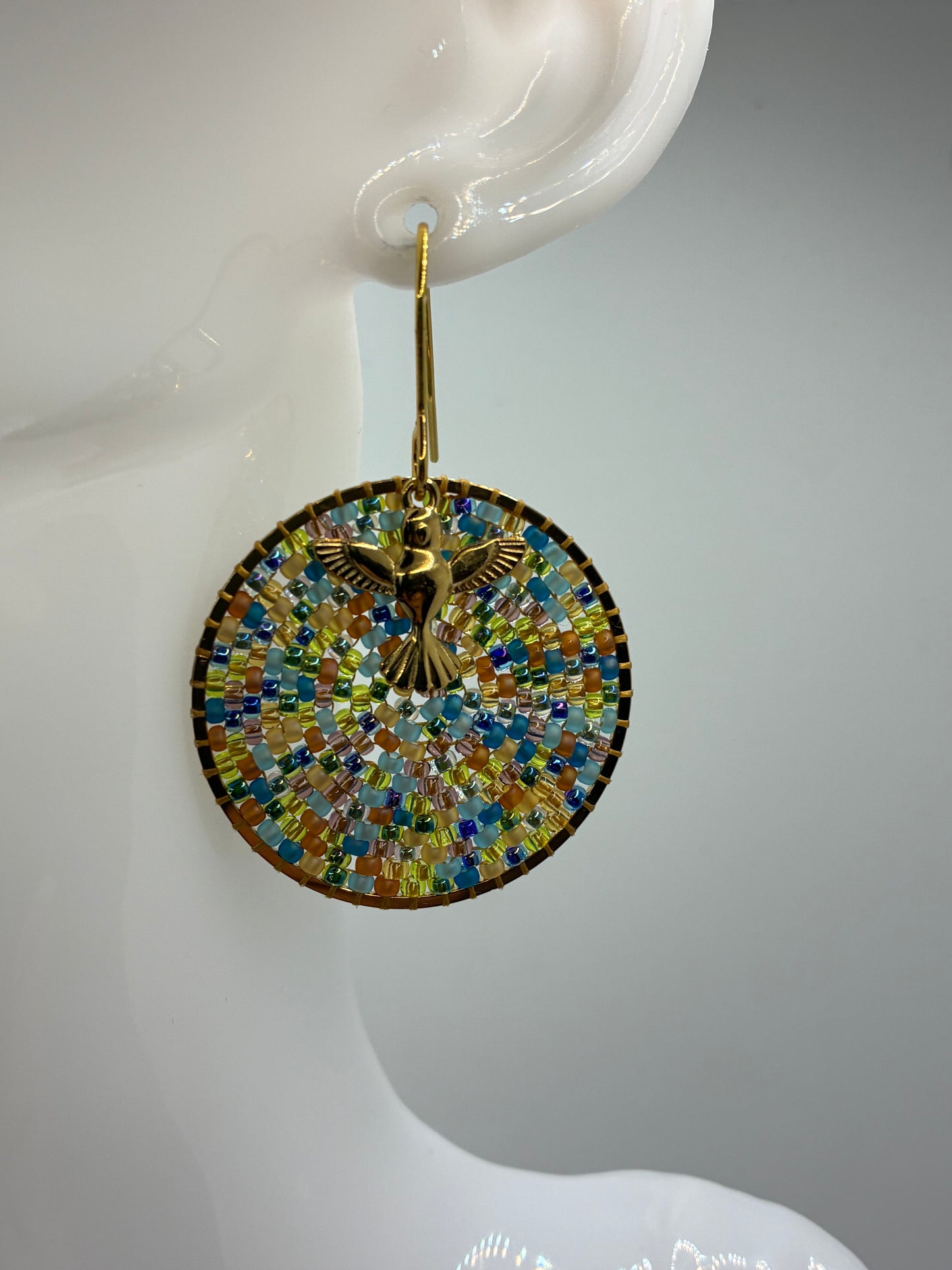 Boucles d'oreilles "Promenade aux Baux de Provence"