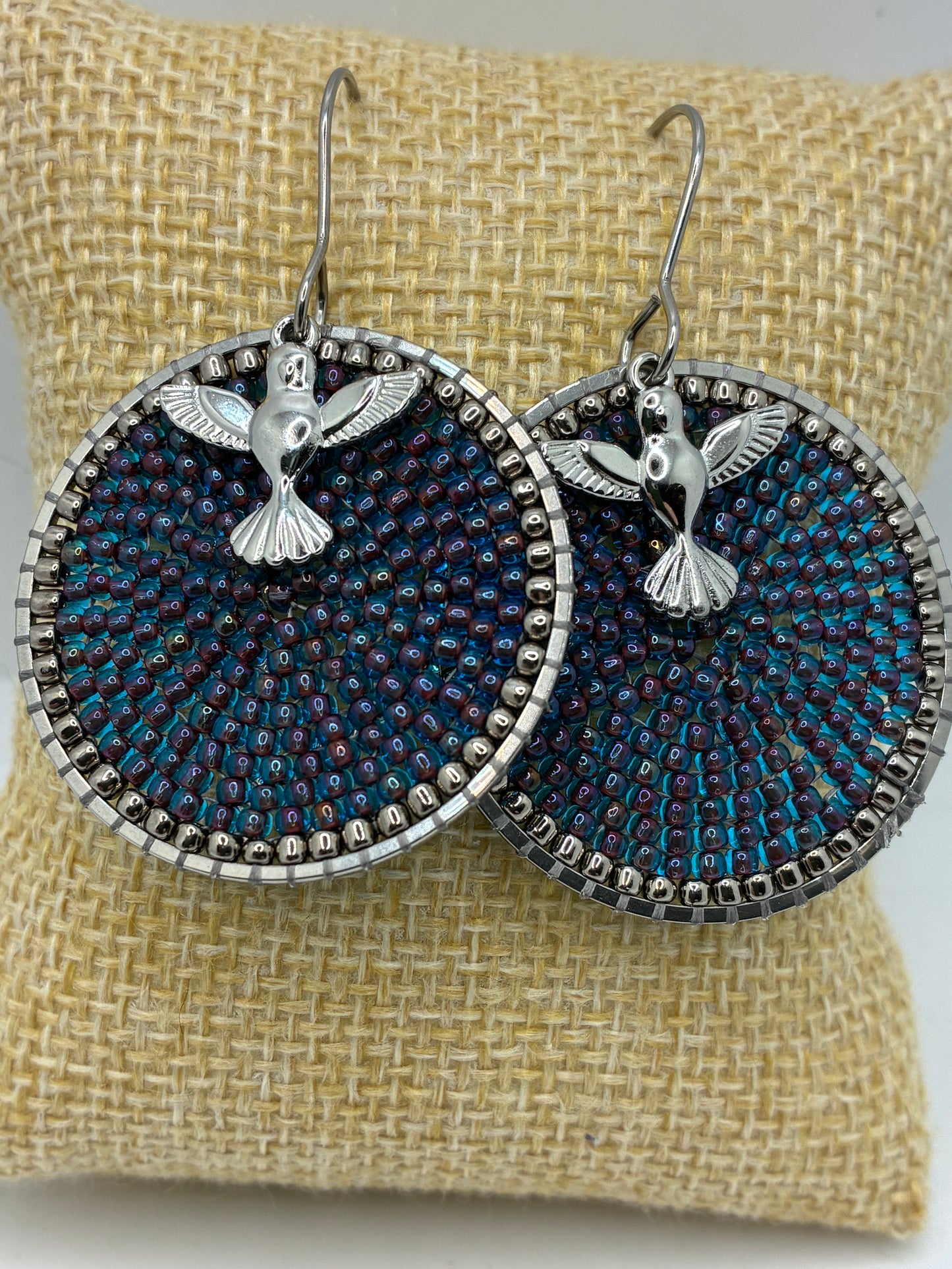 Boucles d'oreilles "Promenade aux Baux de Provence"