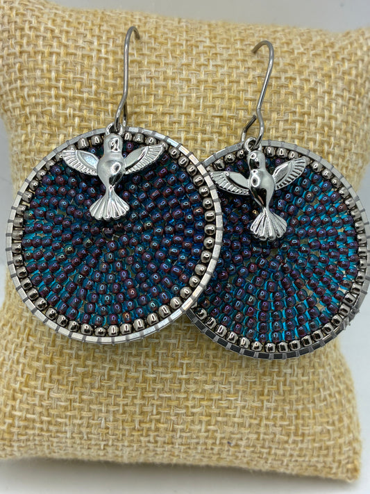 Boucles d'oreilles "Promenade aux Baux de Provence"