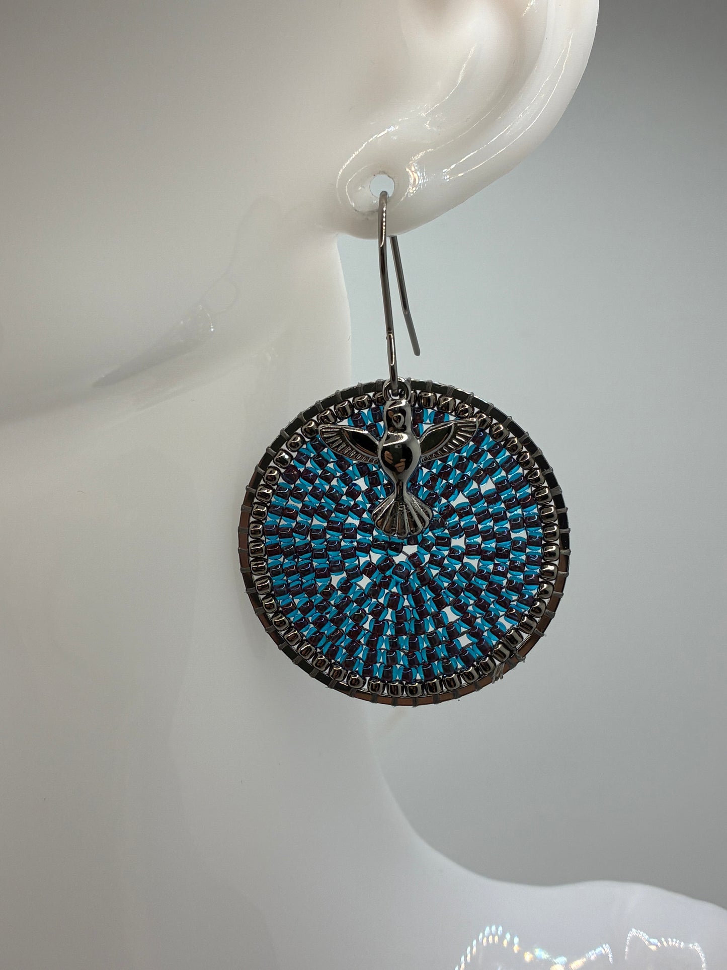 Boucles d'oreilles "Promenade aux Baux de Provence"