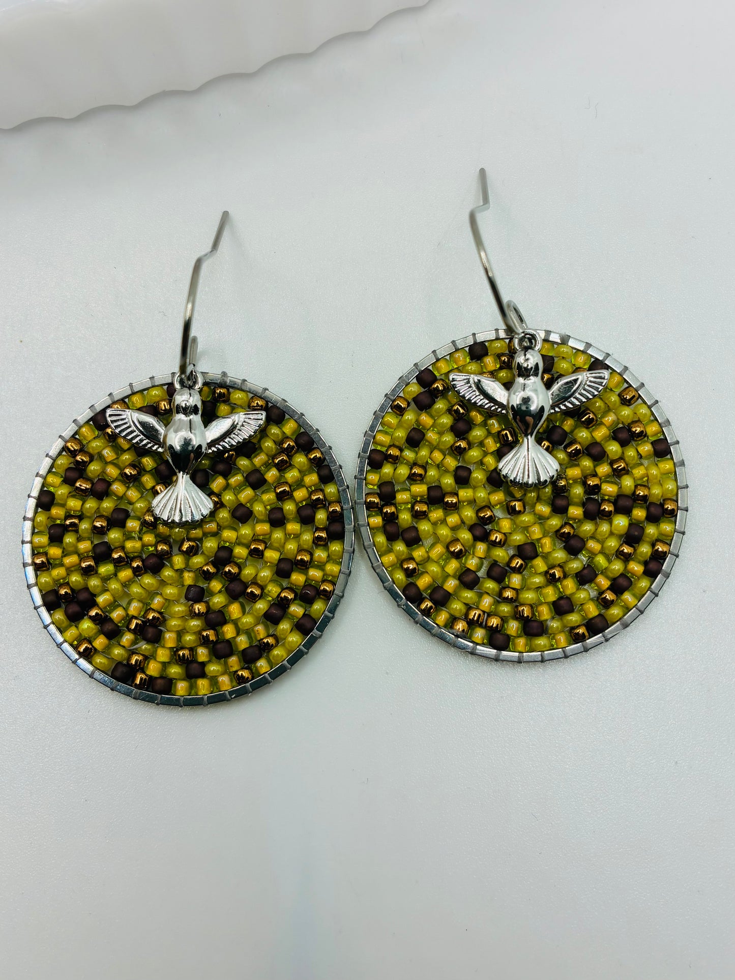 Boucles d'oreilles "Promenade aux Baux de Provence"