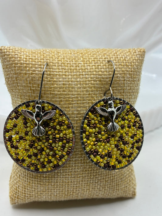 Boucles d'oreilles "Promenade aux Baux de Provence"
