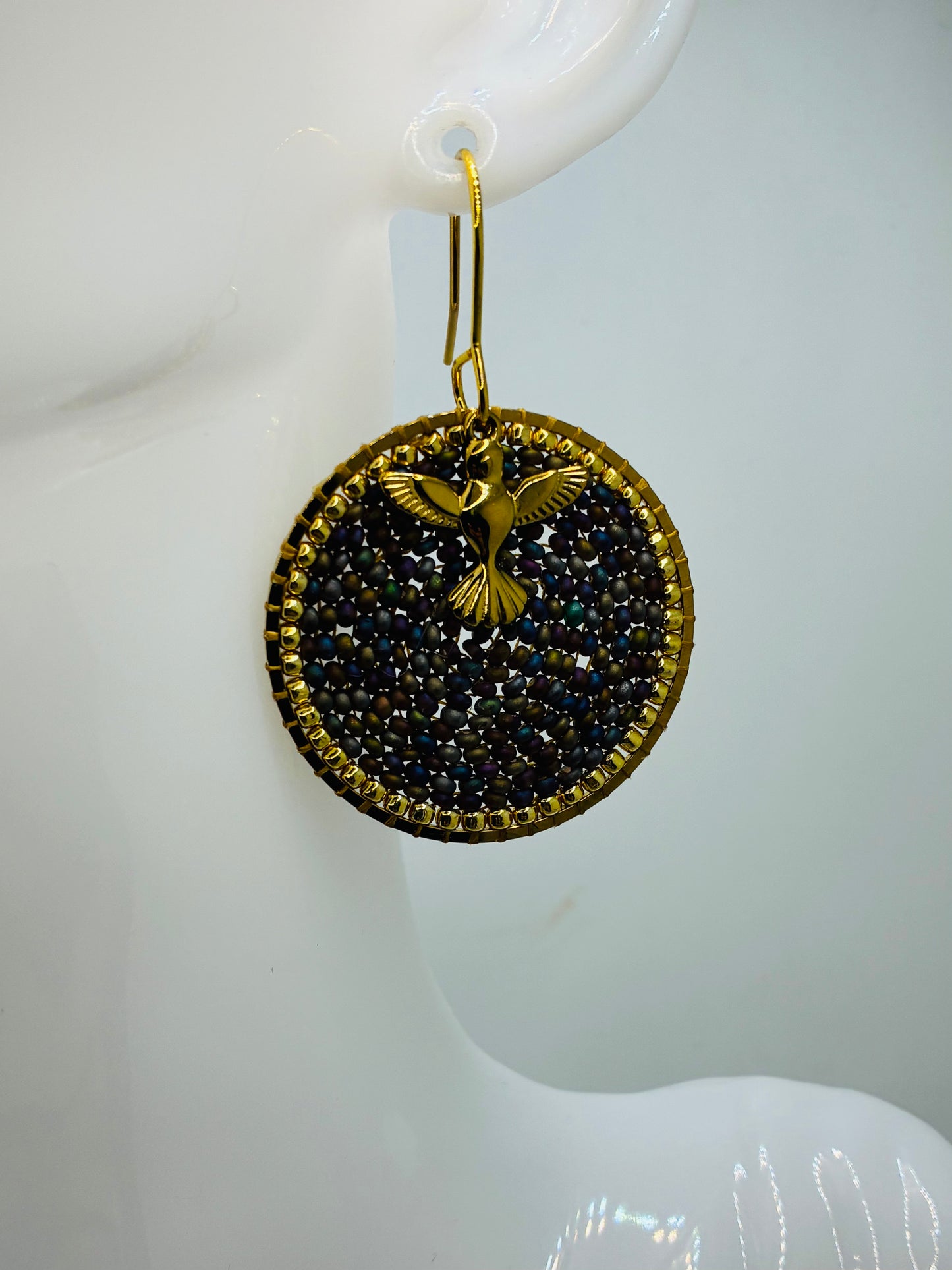 Boucles d'oreilles "Promenade aux Baux de Provence"