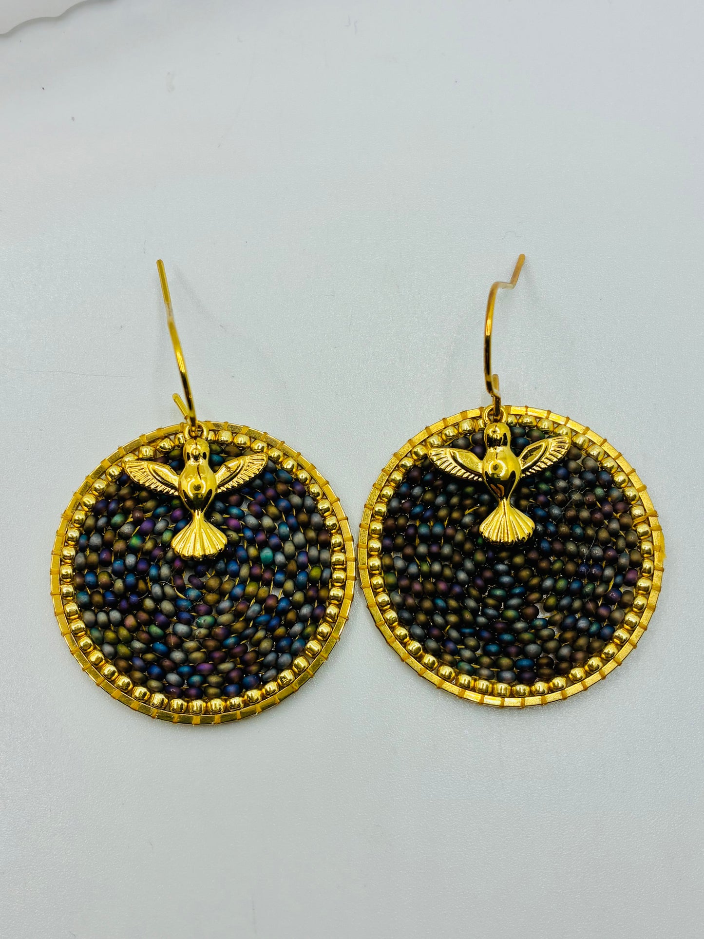 Boucles d'oreilles "Promenade aux Baux de Provence"